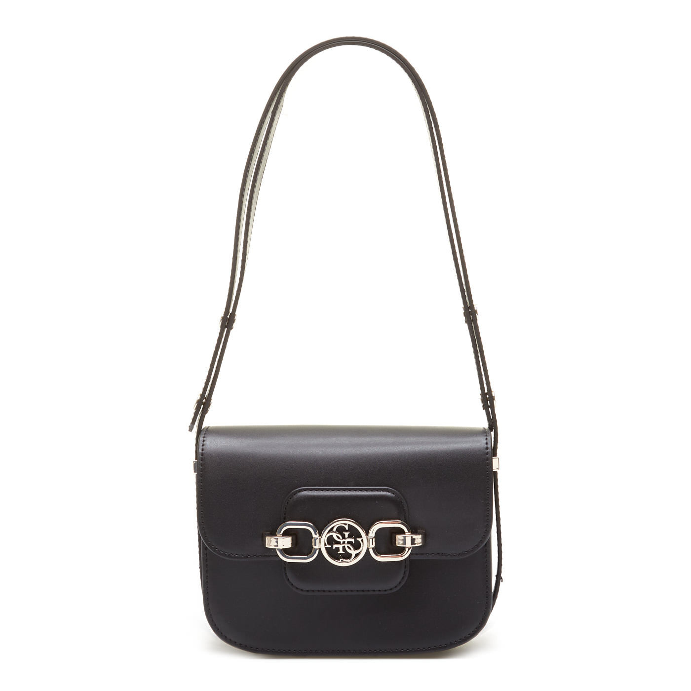 Guess, Hensely, Textiltasche, Konvertierbare Xbody Klappe, Schwarz, Für Frauen