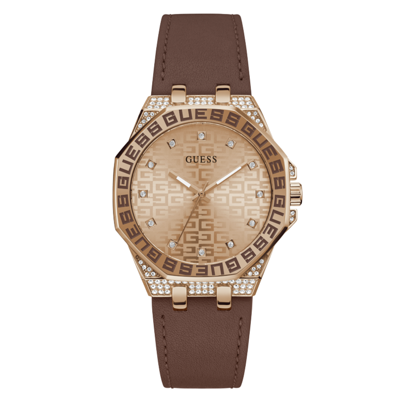 GUESS INSIGNIA GW0547L2 Only Time Armbanduhr 38 mm Gold ansicht-3