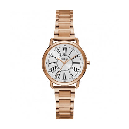 GUESS JACKIE W1148L3 Only Time Armbanduhr 34 mm Gold ansicht-3