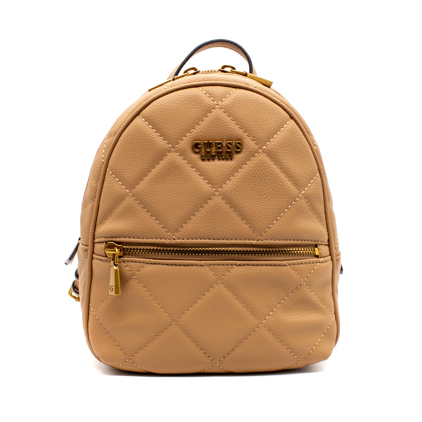 Guess, Abey, Kunstleder, Textilrucksack, Beige, HWQB8558320, Für Frauen