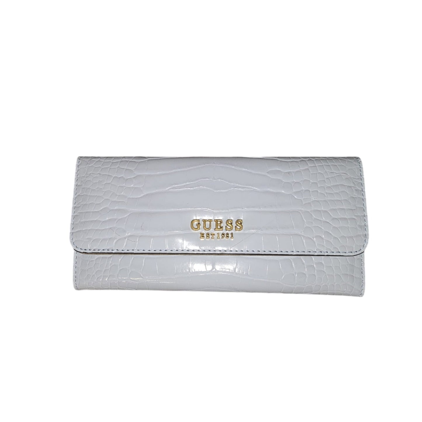 Guess Guess, Laurel, Textilbrieftasche, SLG Großer Reißverschluss, SWCA8500500POD, Blasser Wolke, Für Frauen Regular