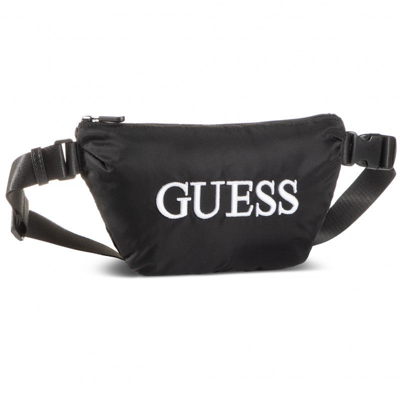 Guess, Quatro, Textil-Bauchtasche, Schwarz, 19/28,5 x 17 x 4 cm, Für Männer