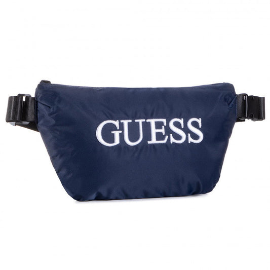 Guess Guess, Quatro, Textil-Bauchtasche, Blau, 19/28,5 x 17 x 4 cm, Für Männer Regular