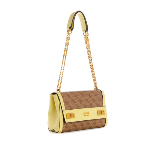 Guess Guess, Scala, Textiltasche, Schultertasche, Latte/Hell, XA787019, Für Frauen Regular