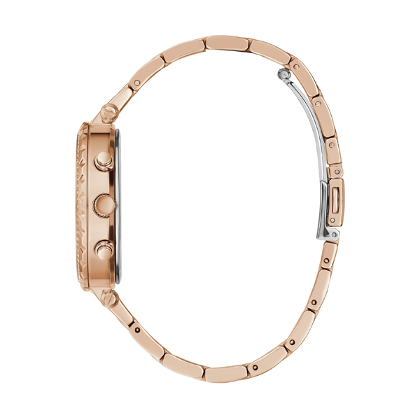 GUESS SOLSTICE GW0403L3 Chronograph Armbanduhr 37 mm Gold ansicht-2