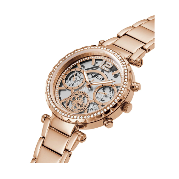 GUESS SOLSTICE GW0403L3 Chronograph Armbanduhr 37 mm Gold