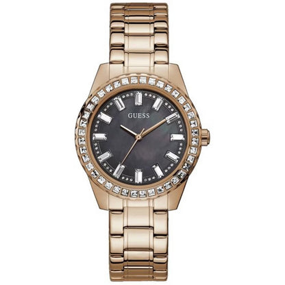 GUESS SPARKLER GW0111L3 Only Time Armbanduhr 38 mm Gold ansicht-3