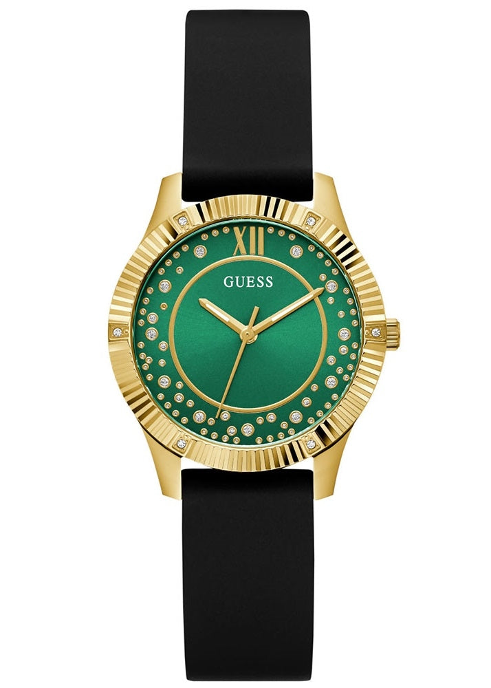 GUESS STARSTRUCK GW0766L3 Only Time Armbanduhr 34 mm Gold ansicht-3