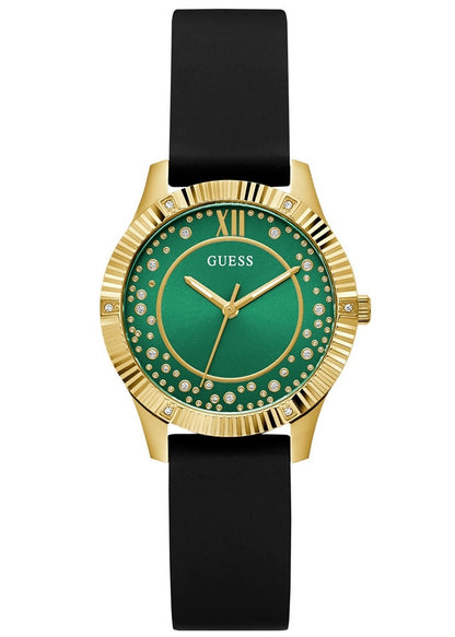 GUESS STARSTRUCK GW0766L3 Only Time Armbanduhr 34 mm Gold ansicht-3