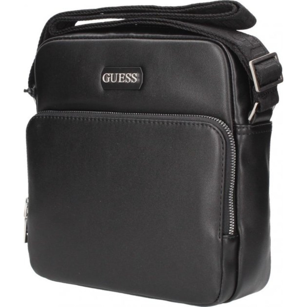 Guess, Torba, Textil-Umhängetasche, Schwarz, 19 x 23 x 2 cm, Für Männer
