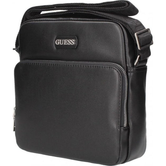 Guess Guess, Torba, Textil-Umhängetasche, Schwarz, 19 x 23 x 2 cm, Für Männer Regular