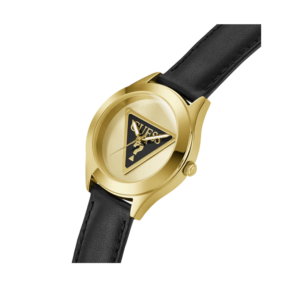 GUESS TRI PLAQUE GW0744L2 Only Time Armbanduhr 34 mm Gold ansicht-2