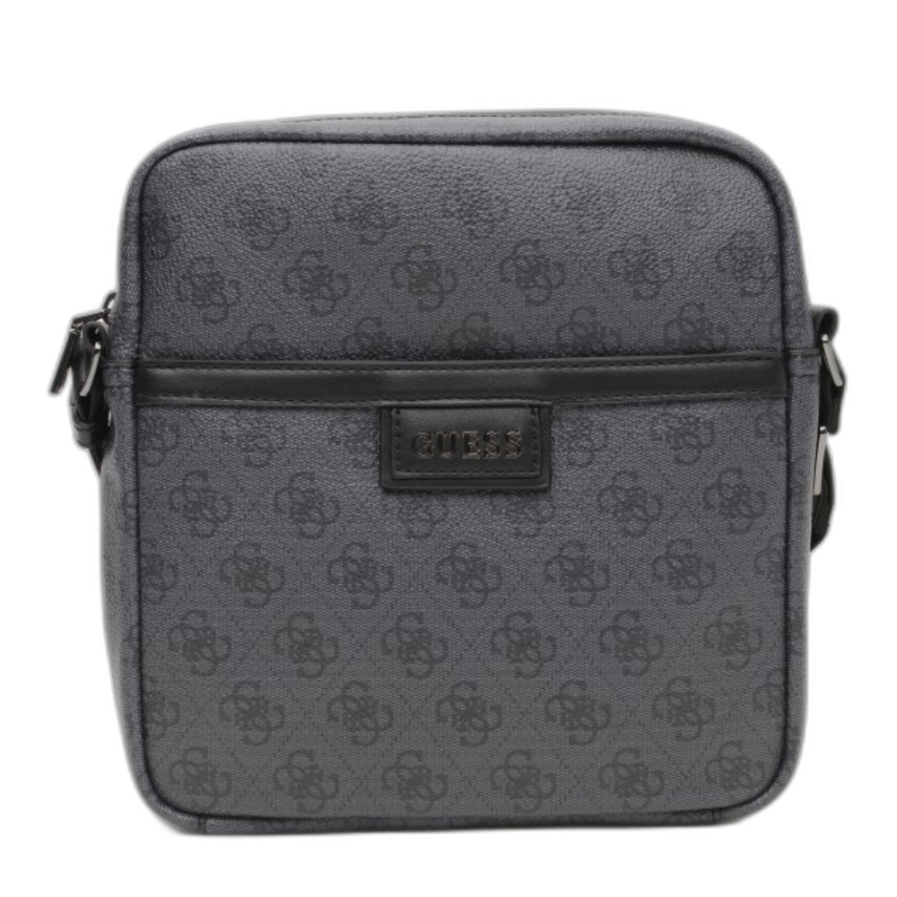 Guess Guess Vezzola Textil-Umhängetasche Schwarz Dokumenteninhaber für Frauen Mode / Taschen & Rucksäcke / Textil-Umhäng