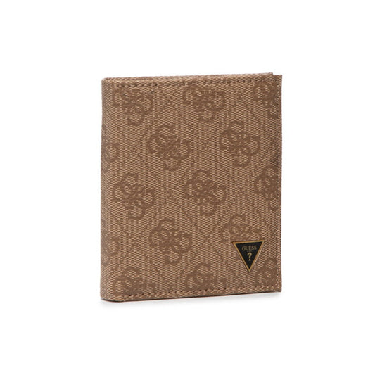 Guess Guess, Vezzola, Textilbrieftasche, Kleines Portemonnaie, SMVZLALEA22, Braun, Für Männer Regular