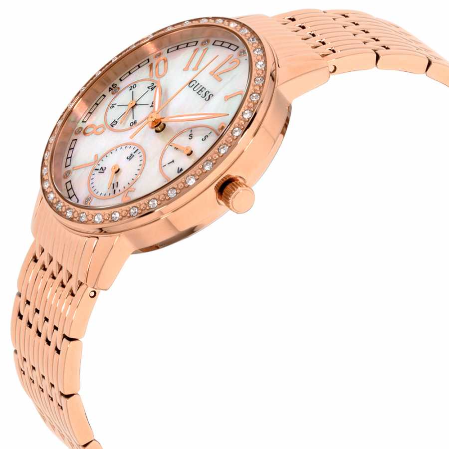 GUESS W1086L2 Analoguhr Armbanduhr 38 mm ansicht-2