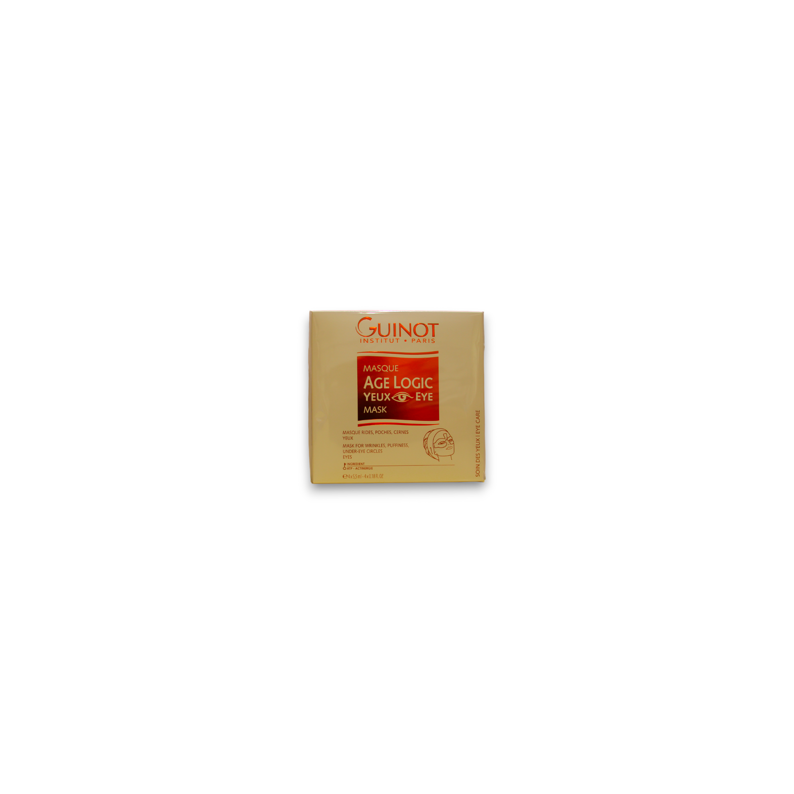 Guinot Setzen, Guinot, Age Logic, Augencreme-Maske, 4 stk, 5.5 ml Regular