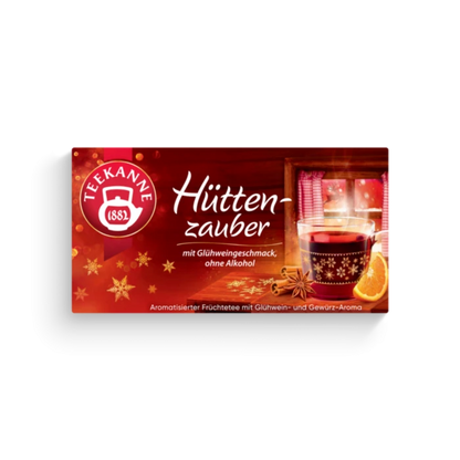 Teekanne Hüttenzauber Früchtetee 20 Beutel 50 g – Produktansicht