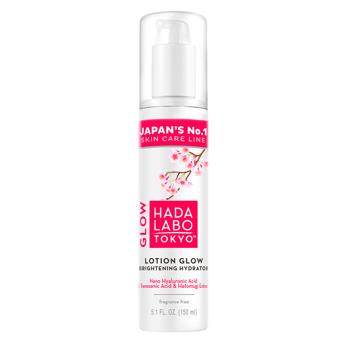 Hada Labo Tokyo Glow Hyaluronsäure Lotion 150 ml – Intensive Feuchtigkeit & natürliche Aufhellung