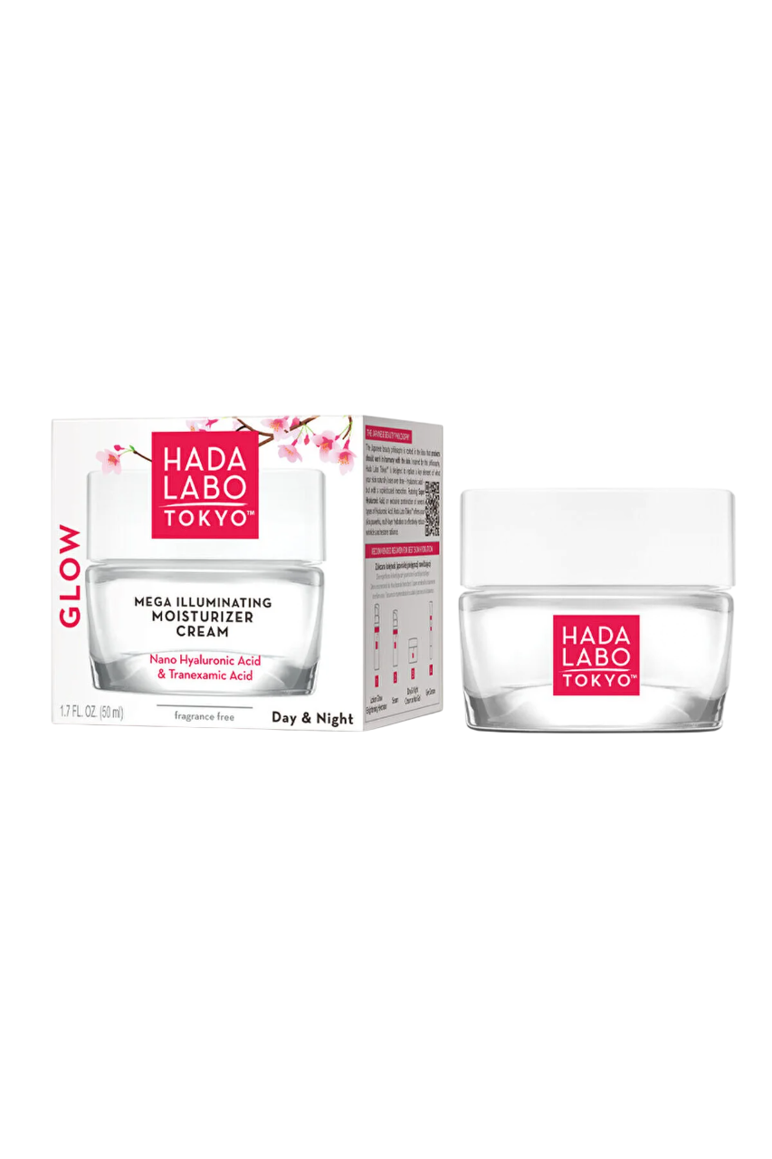 Hada Labo Tokyo Glow Hyaluronsäure Gelcreme 50 ml – Feuchtigkeit & strahlender Teint