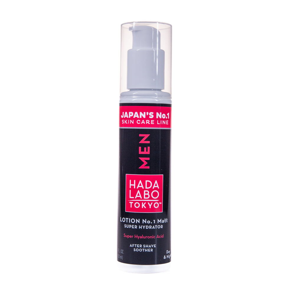 Hada Labo Tokyo Men After-Shave-Lotion mit Hyaluronsäure – 150 ml für intensive Feuchtigkeit