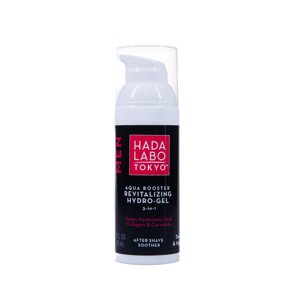 Hada Labo Tokyo Men Hydrogel 50 ml – Revitalisierendes After-Shave-Gel für gepflegte Haut