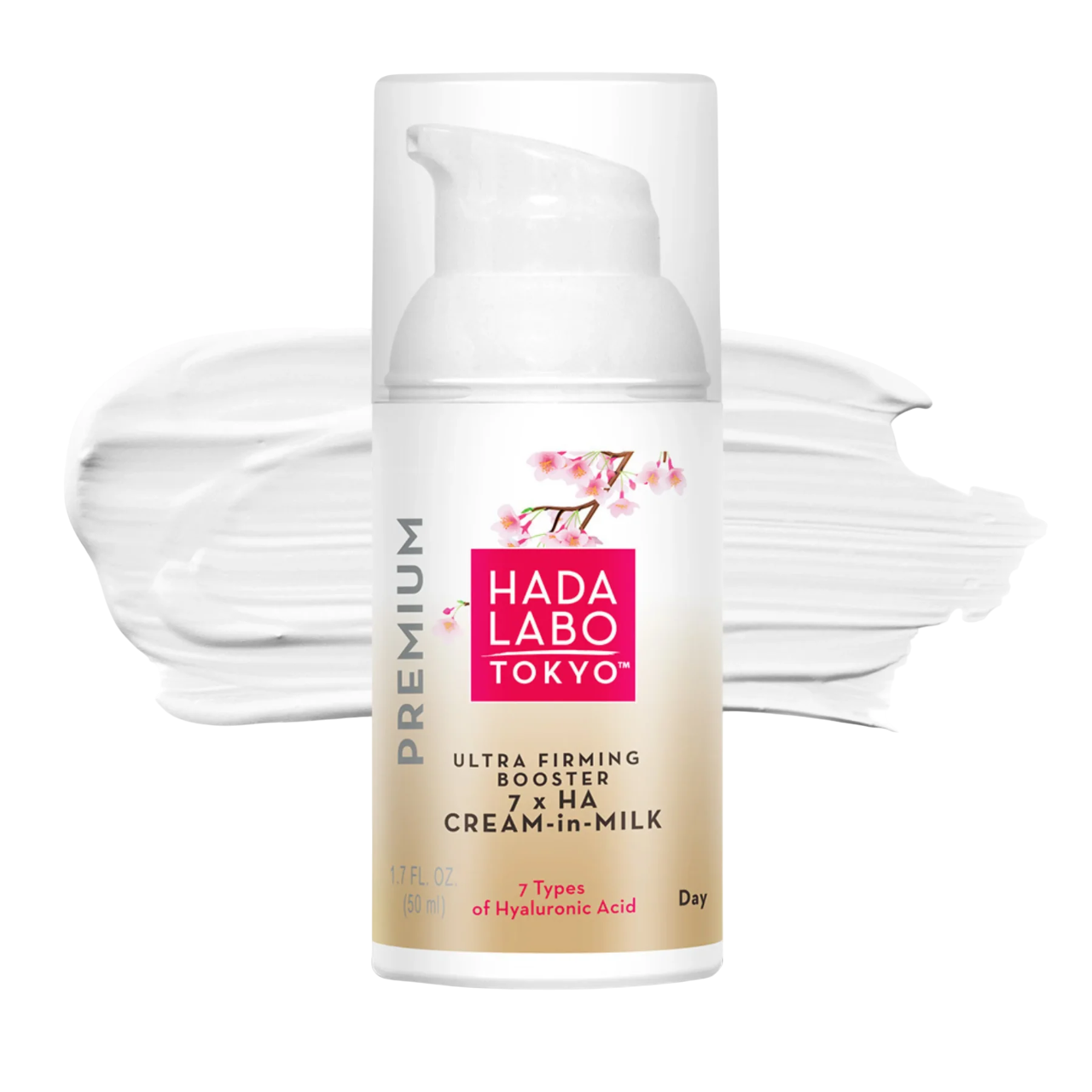 Hada Labo Tokyo Premium Ha Festigend & Strahlend Milchcreme 50 ml – Intensive Pflege für strahlende Haut