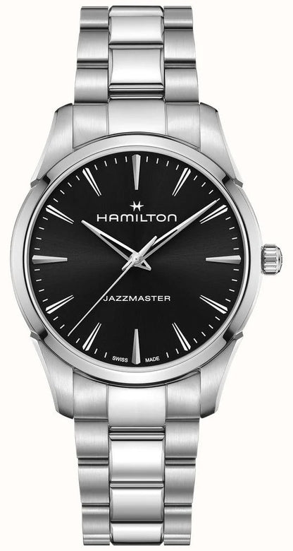 HAMILTON JAZZMASTER - BLACK H32461131 Only Time Armbanduhr 40 mm Schwarz ansicht-3