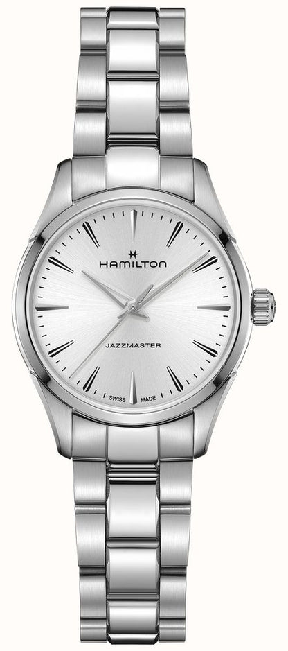 HAMILTON JAZZMASTER - SILVER H32301181 Only Time Armbanduhr 32 mm Silber ansicht-3