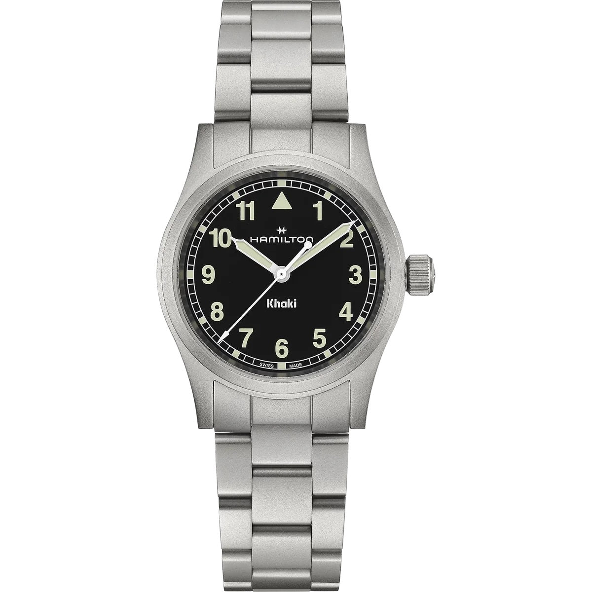 HAMILTON KHAKI FIELD QUARTZ H69301130 Only Time Armbanduhr 33 mm ansicht-3