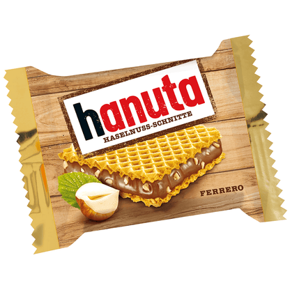 hanuta 10er  Haselnuss-Schnitten mit knusprigen Waffeln
