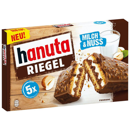 hanuta Riegel 5er verpackte Waffel Riegel - Candyshop.ch