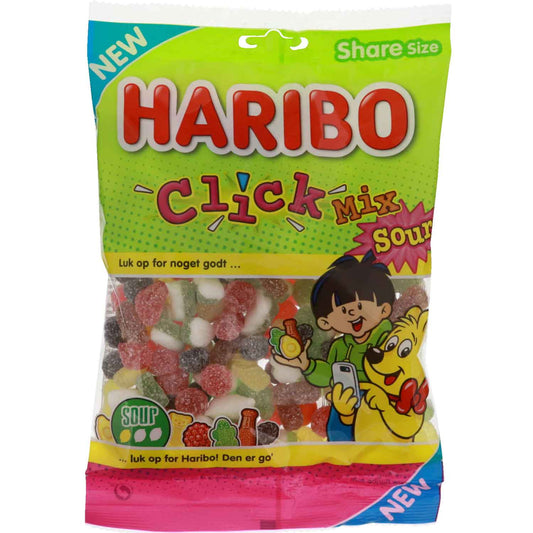 Haribo Click Mix Sour 325g - Candyshop.ch