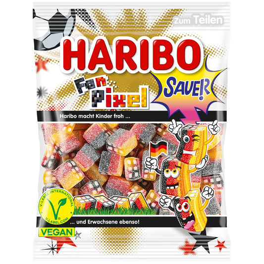 Haribo Fan Pixel sauer vegan 160g - Candyshop.ch