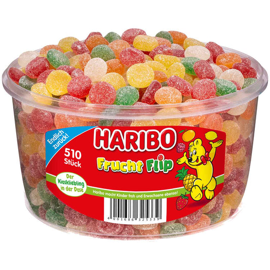 Haribo Frucht Flip 510er - Candyshop.ch