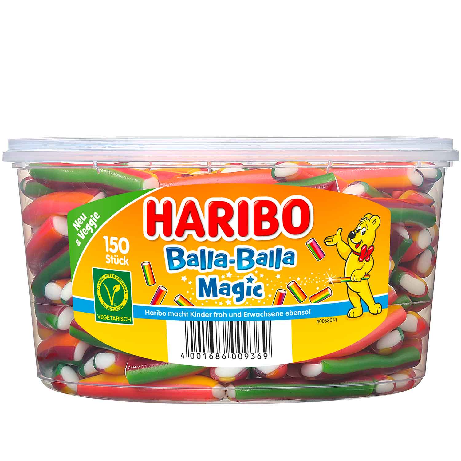 Haribo Balla-Balla Magic vegetarisch 150er - Candyshop.ch
