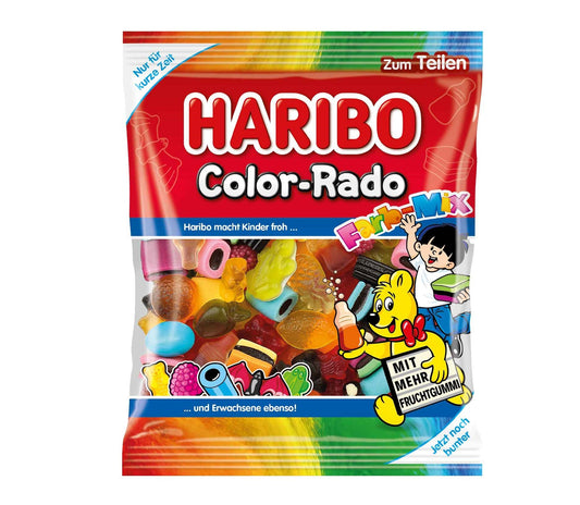 Haribo Color-Rado Farb-Mix 175g - Candyshop.ch