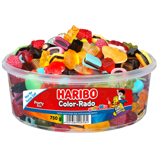 Haribo Color-Rado Farb-Mix Dose - Candyshop.ch