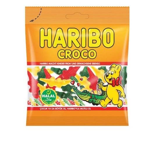 Haribo Croco 100g Halal - Candyshop.ch