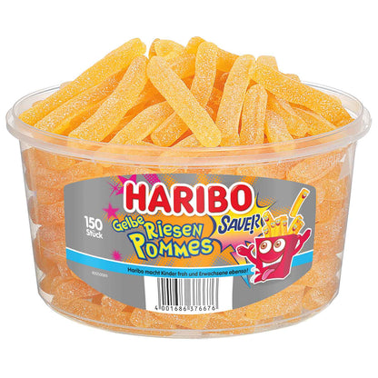 Haribo Gelbe Pommes sauer 150er - Candyshop.ch
