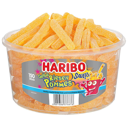 Haribo Gelbe Pommes sauer 150er - Candyshop.ch