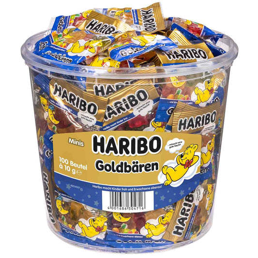 Haribo Goldbären Gute Nacht Minis 100x10g - Candyshop.ch