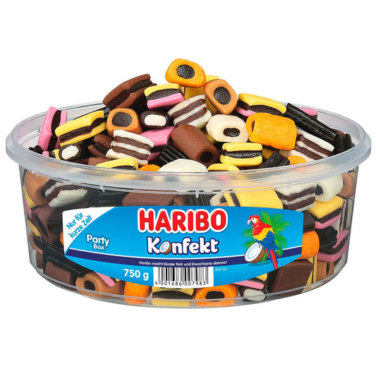 Haribo Konfekt 750g Lakritzkonfekt - Candyshop.ch