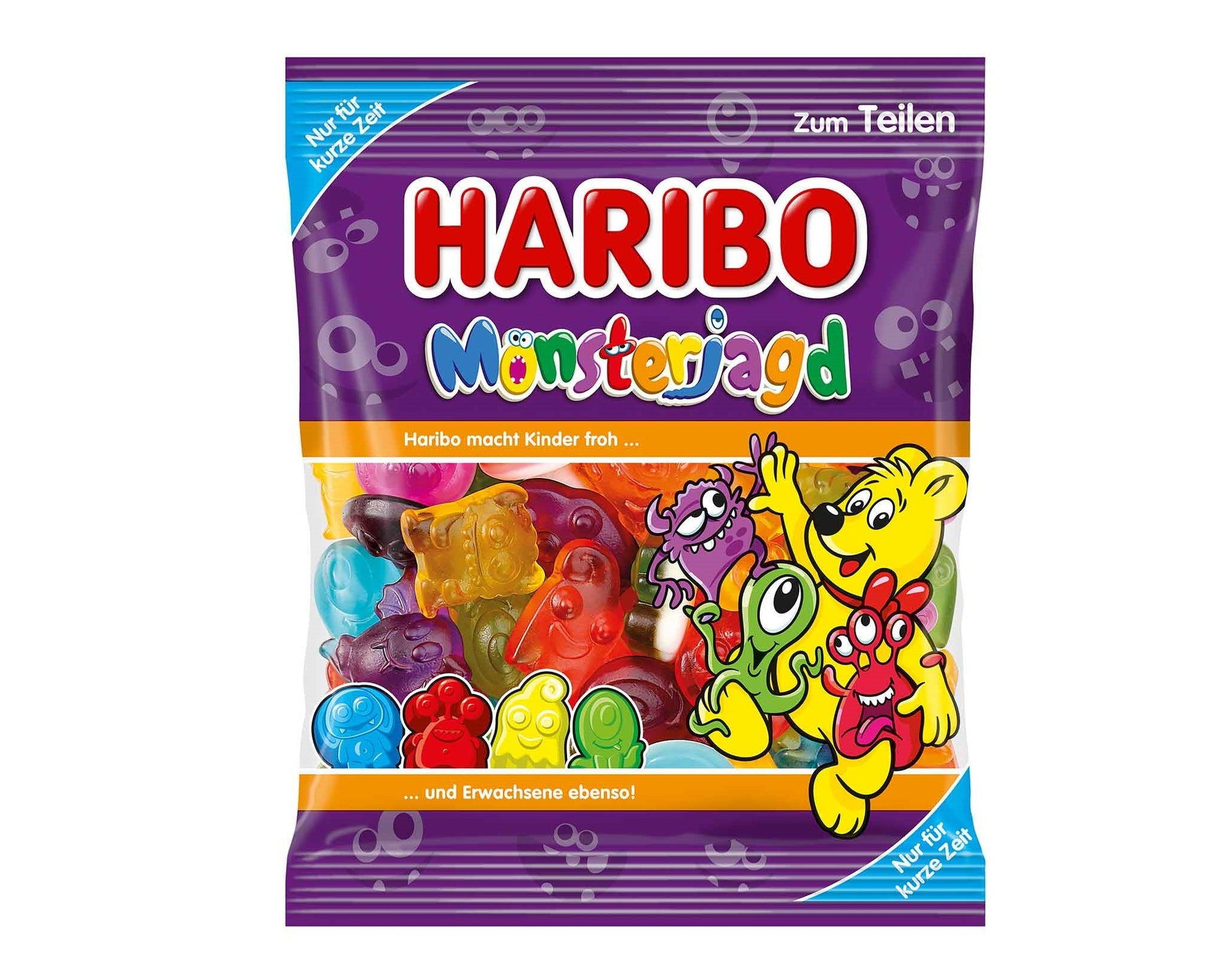 Haribo Monsterjagd 175g Fruchtgummi - Candyshop.ch