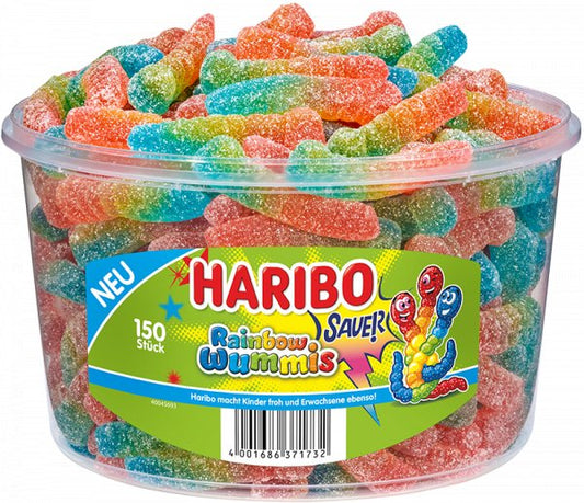 Haribo Wummis Rainbow Sauer 150er - Candyshop.ch