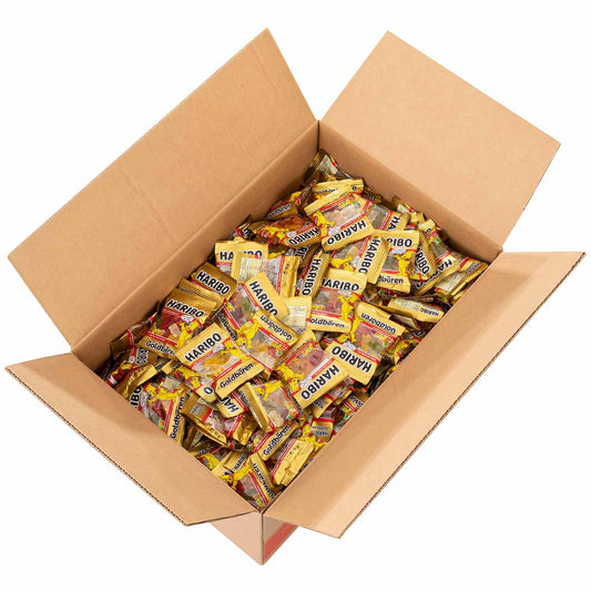 Haribo Goldbären Minis 400x10g 400 Portionspackungen - Candyshop.ch