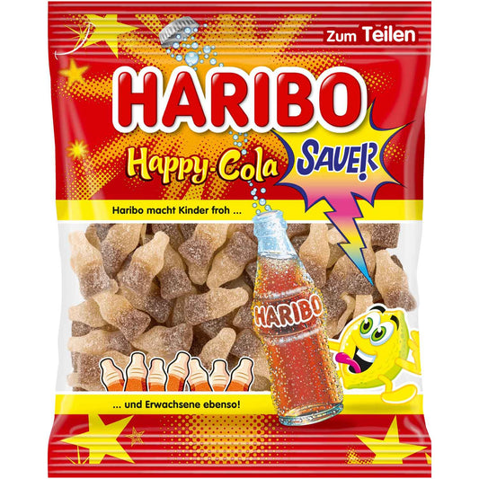 Haribo Happy-Cola sauer 175g - Candyshop.ch