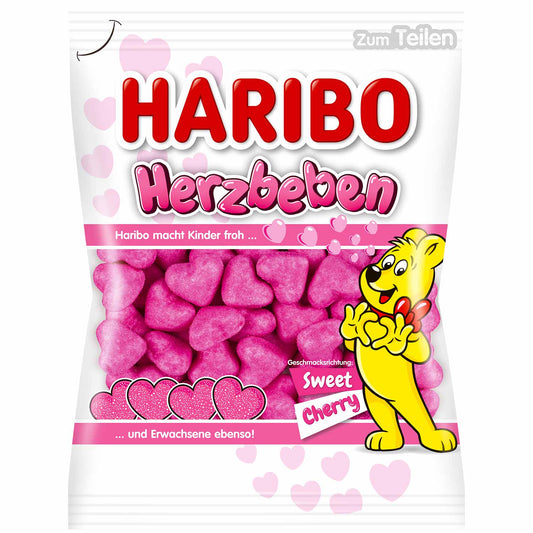 Haribo Herzbeben 160g - Candyshop.ch