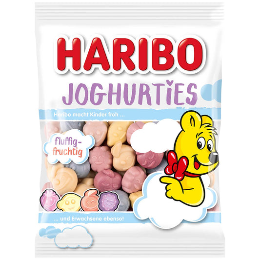 Haribo Joghurties 160g Fruchtgummi mit Magermilchjoghurtpulver - Candyshop.ch