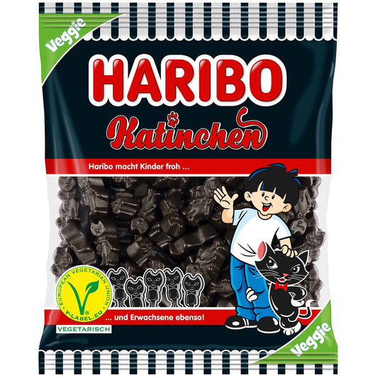 Haribo Katinchen vegetarisch 175g - Candyshop.ch