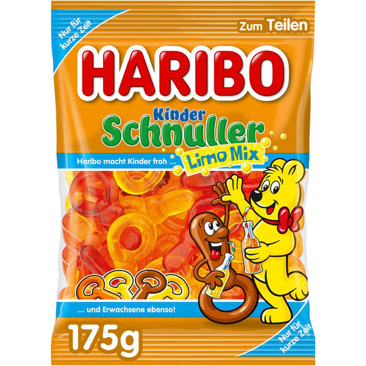 Haribo Kinder Schnuller Limo Mix 175g Fruchtgummi - Candyshop.ch